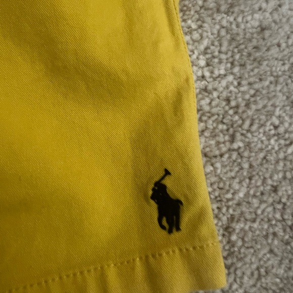 Polo by Ralph Lauren Yellow shorts. Size 6 - Picture 2 of 4